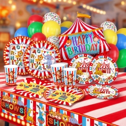 *Carnival Circus Deluxe Party Pack for 10